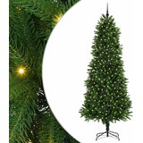 vidaXL Božično drevo med 300 LED z stojalom Zelena 240 cm PE, (5000066783) | Shoptok.si
