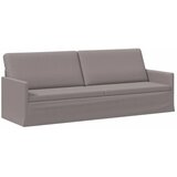  Set sofe 2 pcs Sivosmeđa Tkanina - Sivosmeđa 1-Sjedalo + 3-Sjedalo (210 cm) | shoptok.hr