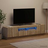  LED TV kabinet HOORN 3 kom. Hrast sonoma Konstruirano drvo Smeđa 81 x 35 x 40 cm | shoptok.hr