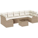  Sjedeća garnitura za vrt 8 pcs Bež i krema 289 x 124 x 69 cm | shoptok.hr