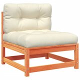  5-dijelni set vrtnih sofa s jastucima voštano smeđi od borovine | shoptok.hr