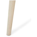 Furnhouse Mizica z mizno ploščo v hrastovem dekorju v naravni barvi 90x55 cm Nyborg – | Shoptok.si