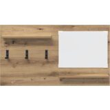 vidaXL Nadwyčajna obešalnik za plašče Obrtniški hrast 90 x 10 x 50 cm | Shoptok.si
