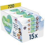Pampers vlažilni robčki Harmonie Aqua Paw Patrol, 15 paketov, 720 kosov | Shoptok.si