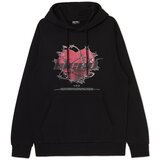 Cropp - Majica s kapuljačom - Crna | shoptok.hr