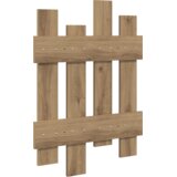 vidaXL Nadwyčajna obešalnik za plašče Obrtniški hrast 60 x 3 x 82 cm | Shoptok.si