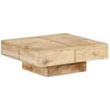 Furnova Klubska mizica 80x80x28 cm trden mangov les, (21914801) Cene