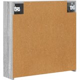  Kupaonski ormar s ogledalom Siva Sonoma 63,5 x 16 x 62,5 cm | shoptok.hr