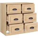  Komoda boja hrasta sonome 70x35,5x67,5 cm konstruirano drvo | Eponuda.com