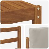  Set vanjskih sofa 8 kom. Prirodna i svijetlo siva | shoptok.hr