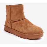 Kesi Women's suede insulated snow boots Camel Nanga Cijene
