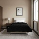  Poletna odeja Črna 135 x 200 cm Mikrofibra in Teddy flis, (5000284421) | Shoptok.si
