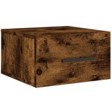  Zidni noćni ormarići 2 kom dimljenog hrasta 35x35x20 cm | shoptok.hr