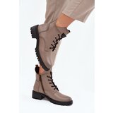 VINCEZA Insulated Women's Block Heel Boots | shoptok.hr