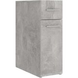 vidaXL Ormarić za lijekove siva boja betona 20x45,5x60 cm od iverice | shoptok.hr