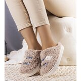 Gemre Beige Soft Slippers Why Bear | shoptok.hr