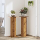  Stalci za biljke 2 kom boja hrasta 30 x 30 x 80 cm drveni | shoptok.hr