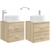  Set namještaja za kupaonicu 2 kom. Hrast sonoma | shoptok.hr