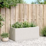  Vrtna sadilica bijela 80x36x35 cm PP | shoptok.hr