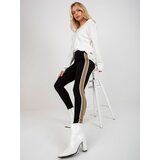 BOUQUET Leggings-VI-LG-5020.17X-black-beige Cene