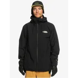 Quiksilver Men's Black Winter Jacket High In The Hood - Men