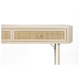 White Label Bež stranska mizica 40x120 cm Amaya – | Shoptok.si