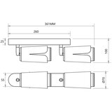 Reflektorsko svetlo FLOWER 2xGU10/8W/230V belo | Eponuda.com