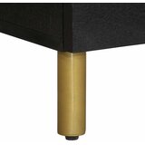  Visoka komoda crna 40 x 33 x 110 cm od konstruiranog drva | shoptok.hr