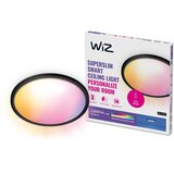 Wiz - LED RGB prigušiva plafonska svetiljka SUPERSLIM LED/22W/230V Wi-Fi crna Cene