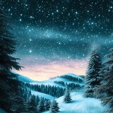 Yankee Candle Winter Night Stars mirisna svijeća Signature 110 g | shoptok.hr