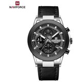 Naviforce nf8073 crni muški ručni sat kvarcni mehanizam ( NF8073 CRNI ) Cene