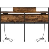  Skladišno uzglavlje Dimljeni hrast 160 cm Konstruirano drvo | shoptok.hr