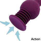 Action Booster Ultra Jet Thruster Vibrator with Powerfull Suction Cup Purple | shoptok.hr