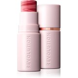 Makeup Revolution Skin Silk Blush Stick kremasto rumenilo u sticku nijansa Rose Nude Pink 4.5 g Cijene
