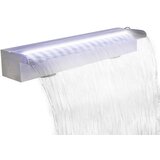 vidaXL Pravokutna fontana za bazen s LED svjetlom nehrđajući čelik 60 cm Cijene