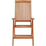  Zložljivi vrtni stoli 8 kosov trden evkaliptusov les - Vrtni Stol, (21466300) | Shoptok.si