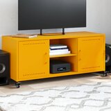 Furnova TV omarica gorčično rumena 100,5x39x43,5 cm jeklo, (21922943) Cene