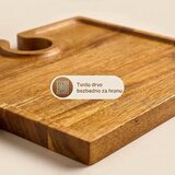 Smania PuzzleTray&amp;trade; set drvenih poslužavnika u obliku puzli PuzzleTray&amp;trade; Slike