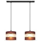  visilica na lanku HELEN 2xE27/15W/230V braon/crna/zlatna | Eponuda.com