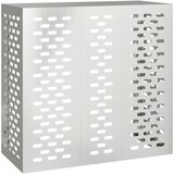 vidaXL Pocinčani čelik 110 x 50 x 105 cm Prozračan dizajn | shoptok.hr