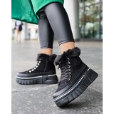 Resti Black women's lace-up platform snow boots Neatesa - Footwear | ePonuda.com