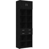  Ormar sa policama Crni hrast 70 x 42,5 x 225 cm | shoptok.hr