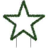  Ukrasno božićno svjetlo sa šiljcima zvijezda 115 LED 85 cm | shoptok.hr