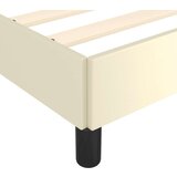  Okvir za krevet s uzglavljem krem 90x190 cm od umjetne kože | shoptok.hr