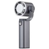 INF Ročni turbo gimbal ventilator z močnim pretokom, 180° nihanje in USB DarkGrey, (5000306741) | Shoptok.si