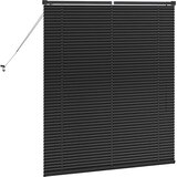  Venecijanski zastore Crna 130 x 110 cm Aluminij | Eponuda.ba