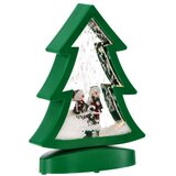 Molarem Home Božićni LED ukras – Božićno drvo s osvjetljenjem, glazbom i snijegom - 27 cm | shoptok.hr