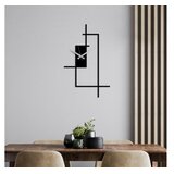 Wallity Zidni sat 49x30cm Crni | Eponuda.ba
