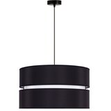  Duolla - visilica na lanku DUO 1xE27/15W/230V prečnik 40 cm crna/bela | Eponuda.com