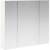  Kopalniška ogledalna omara s polico Bela 80 x 14.5 x 70 cm, (5000233308) | Shoptok.si